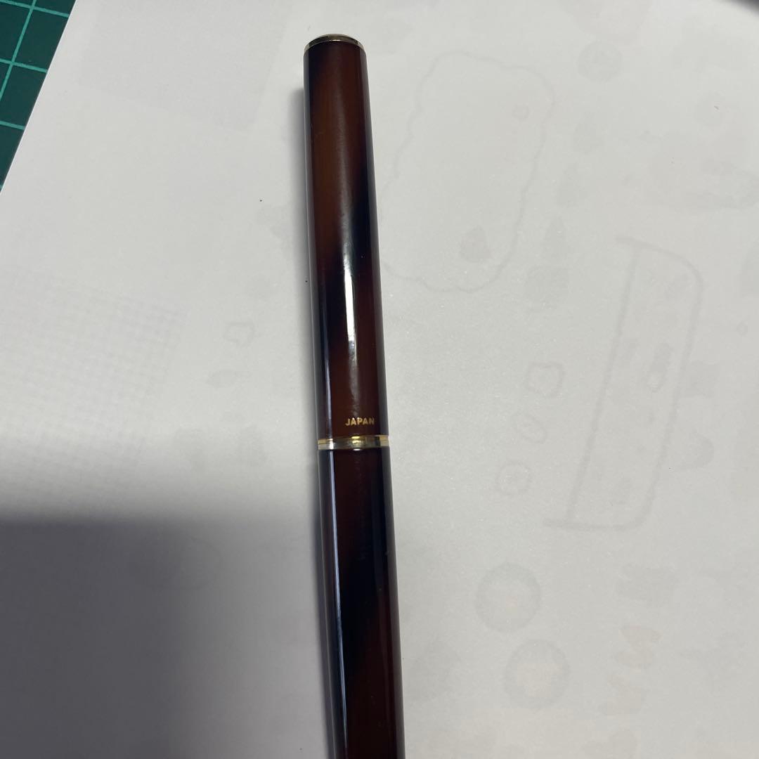 SAILOR ブラウンマーブル 万年筆 14K