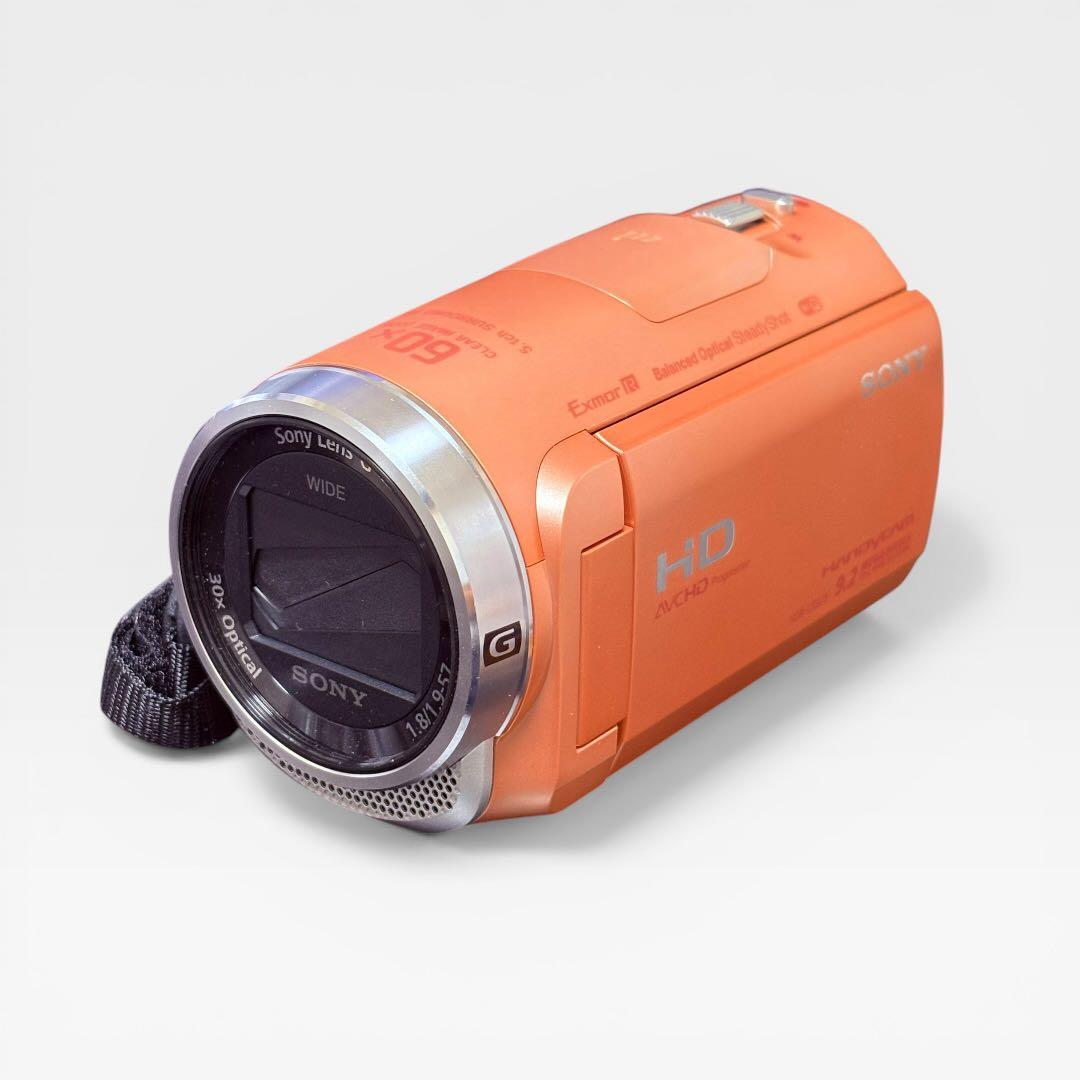 極美品 SONY HDR-CX675 ピンク 付属品完備 動作確認 ハンディカム