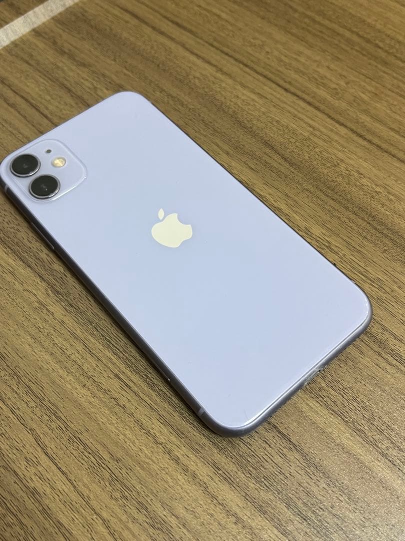 動作確認済み iPhone 11 128GB パープル バッテリー100%