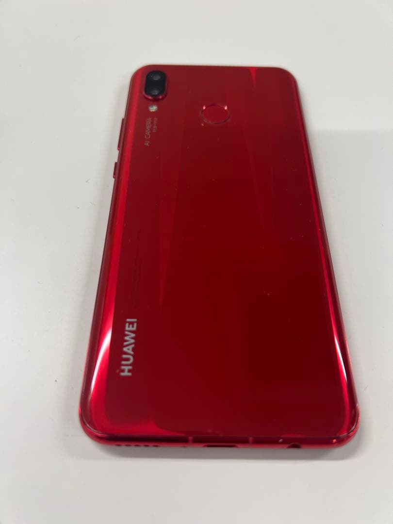 HUAWEI NOVA3 Red 付属品未使用 美品