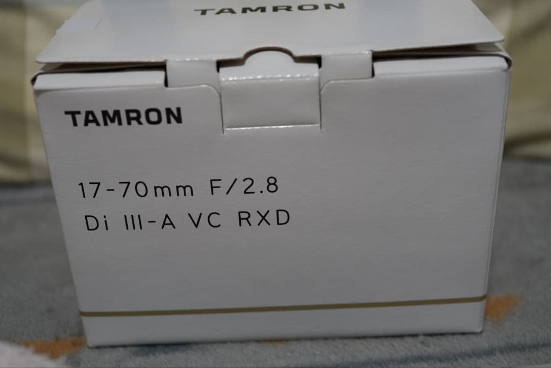 タムロン17-70mm F2.8 Di III-A VC RXDソニーEマウント