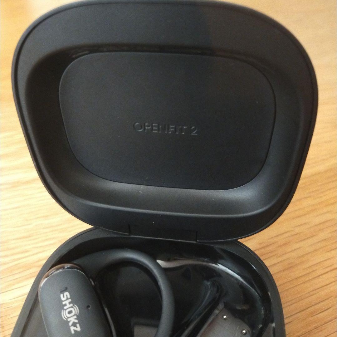 Shokz OpenFit 2 ワイヤレスイヤホン ブラック