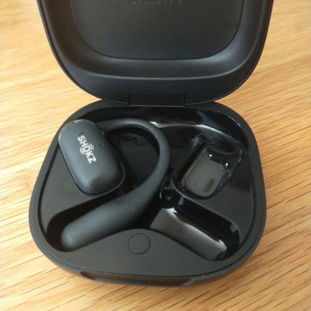 Shokz OpenFit 2 ワイヤレスイヤホン ブラック