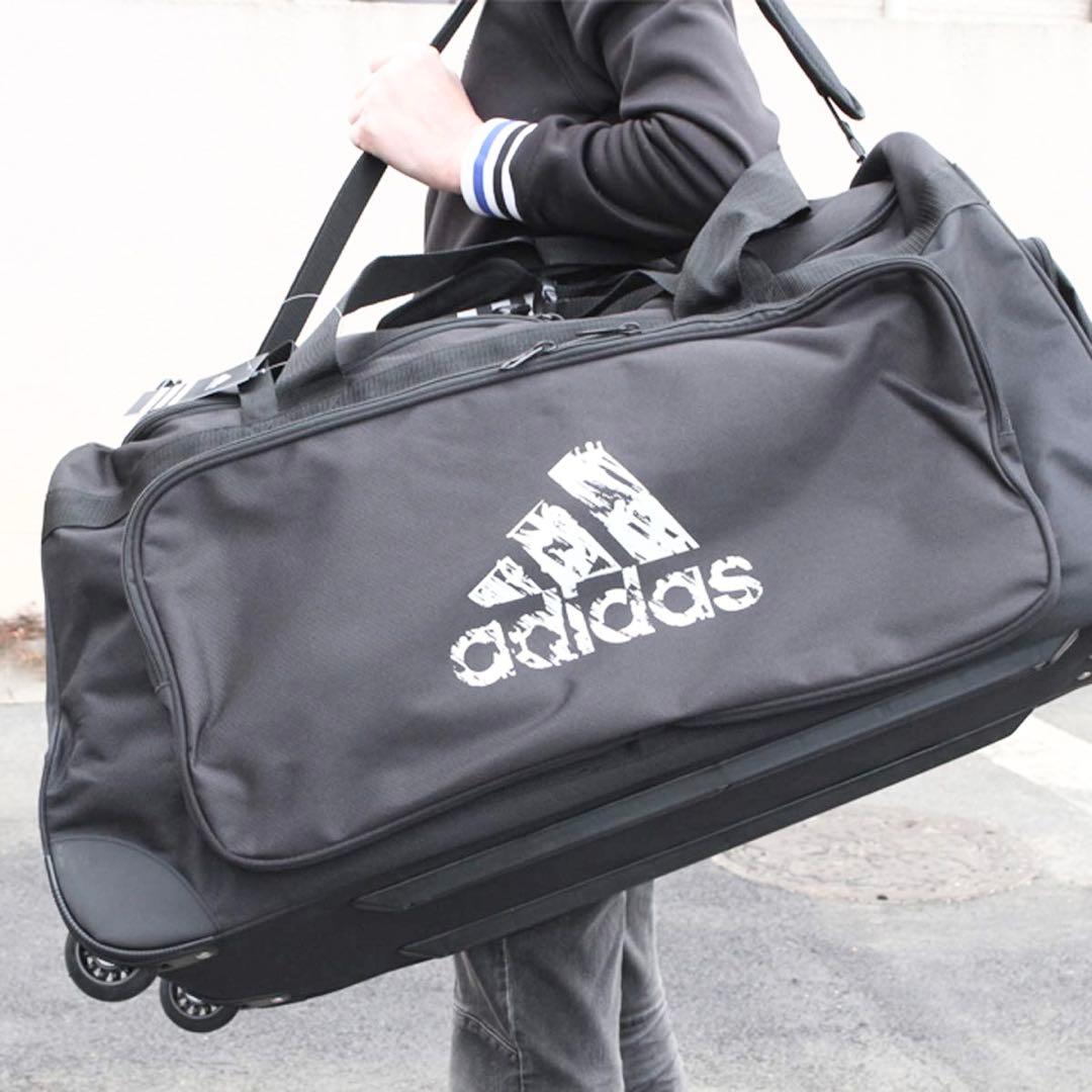 未使用品　タグ付き　adidas　アディダス　大容量　トロリーバッグ　キャリー
