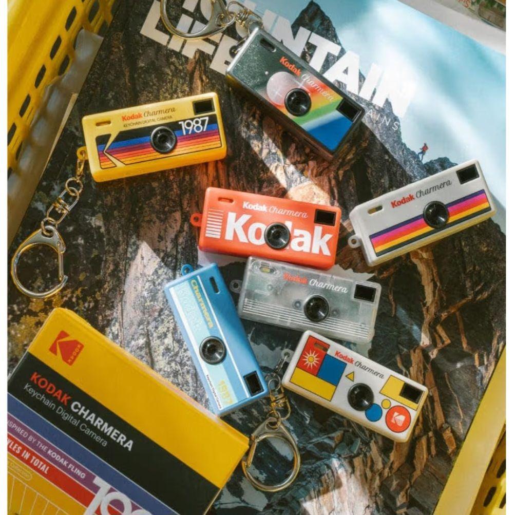 Kodak Charmera キーチェーンデジタルカメラ レッド