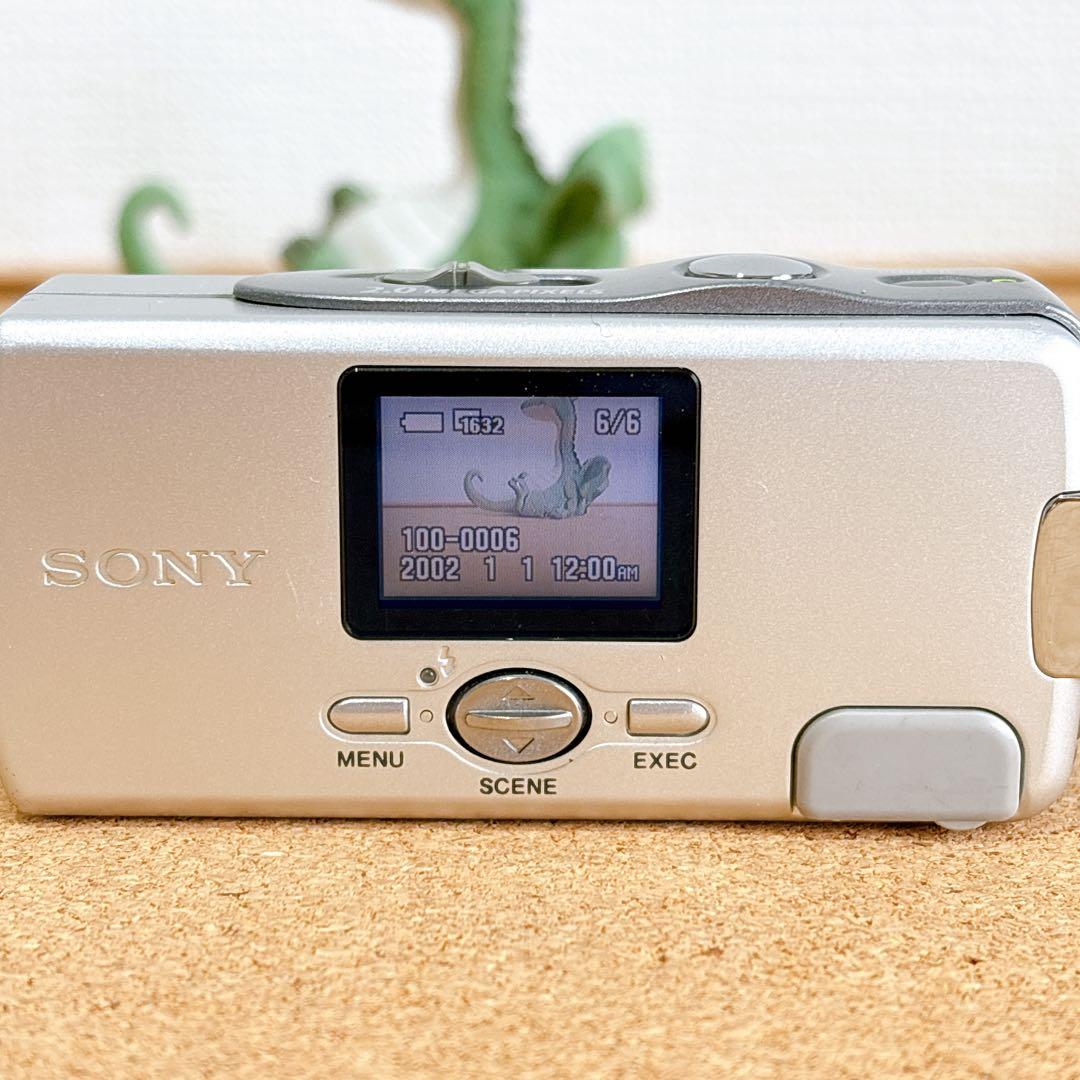 希少な美品SONY Cyber-Shot DSC-U20コンデジ