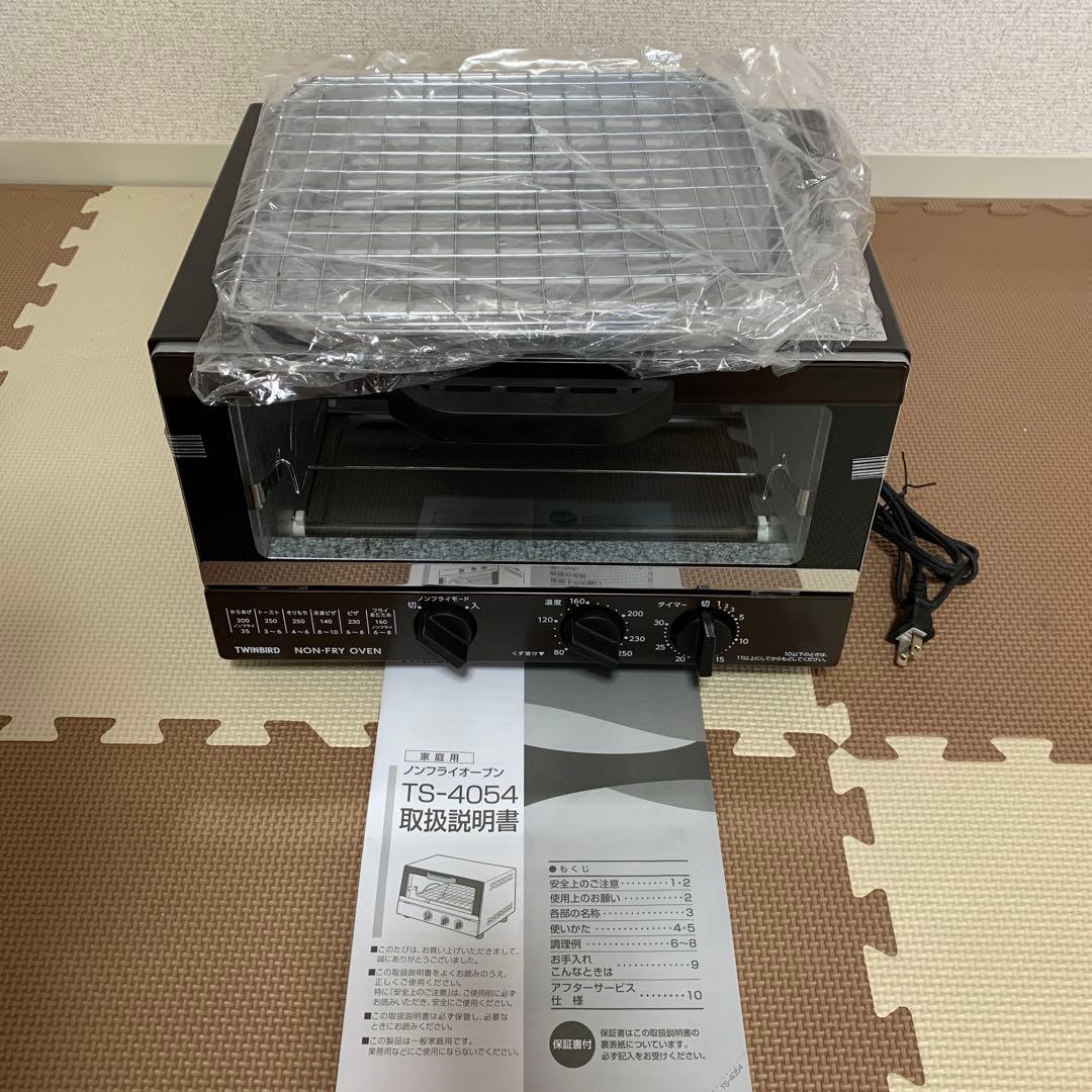 TWINBIRD ツインバード オーブントースター TS-4054BR