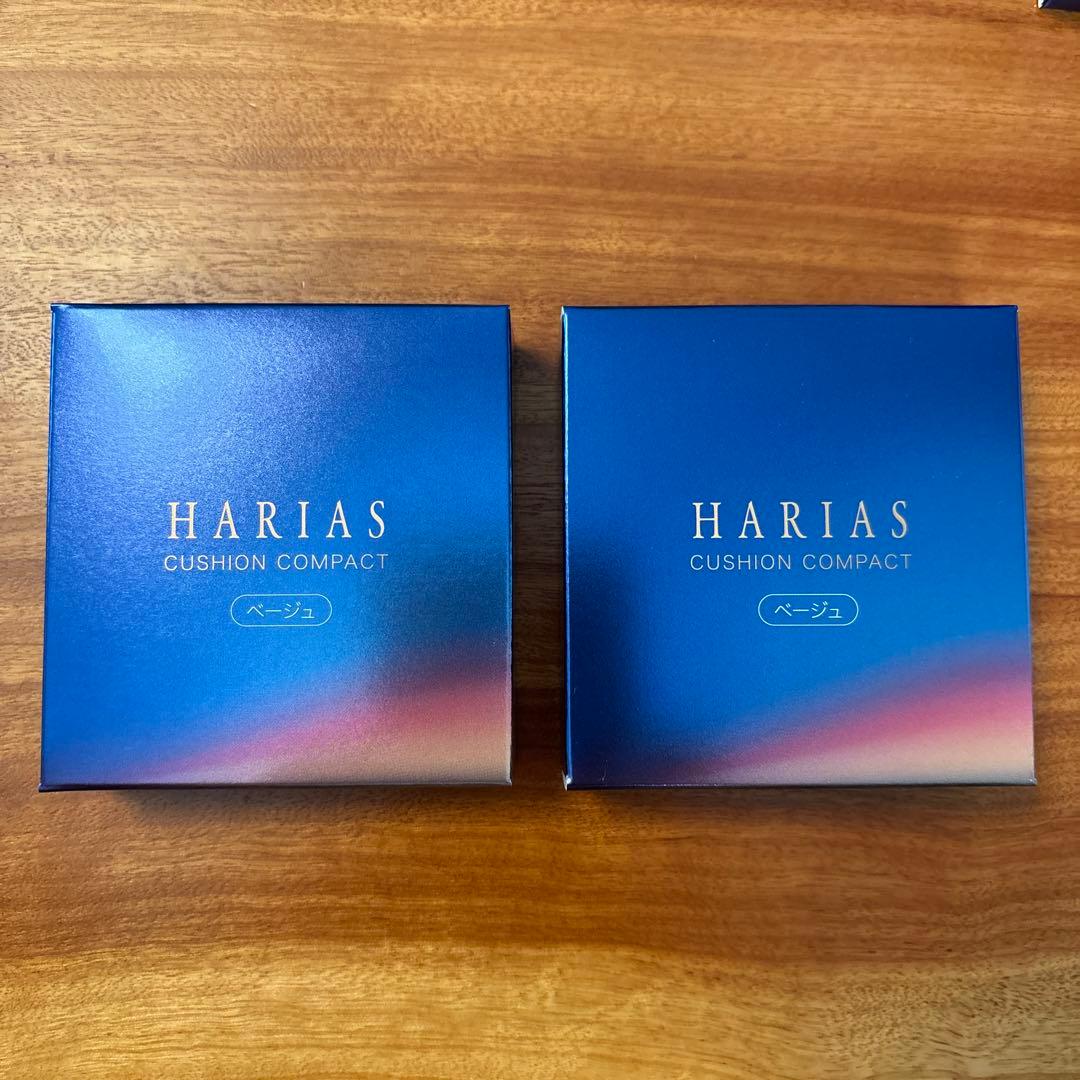 新品未使用 HARIAS ハリアスフェイスパウダー2点 ベージュ レフィル2点