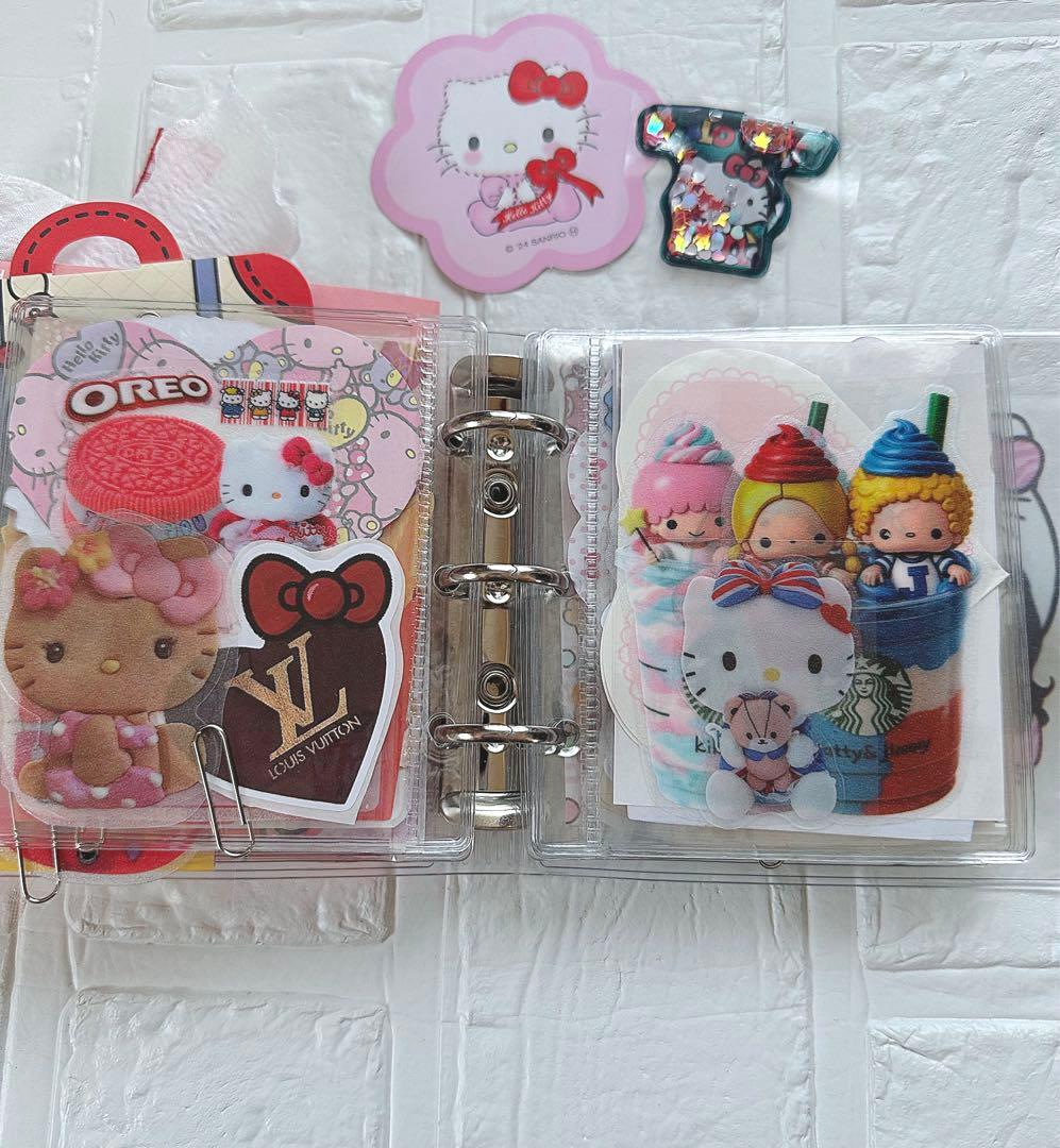 サンリオおすそ分けファイルWファイル＆リボンフリフリ♡増量限定1セット♡
