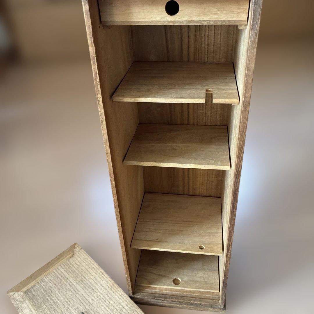 茶道お道具入れ桐箱　桐短冊