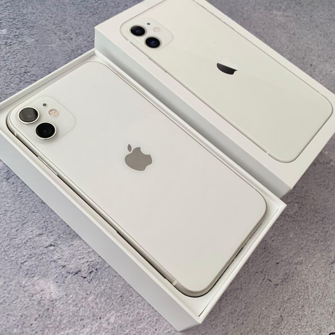 iPhone11 本体 64GB ホワイト 白 SIMフリー