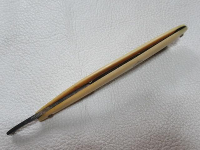 ◆美品 希少 1950年代◆刃金製 西洋剃刀◆日本製『“APORIS”』909