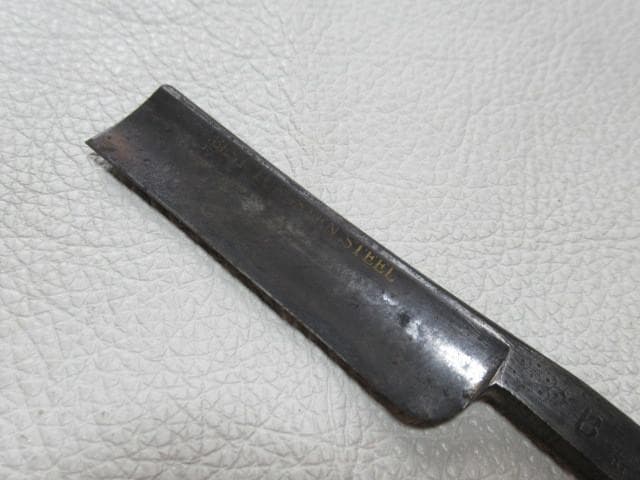 ◆美品 希少 1950年代◆刃金製 西洋剃刀◆日本製『“APORIS”』909