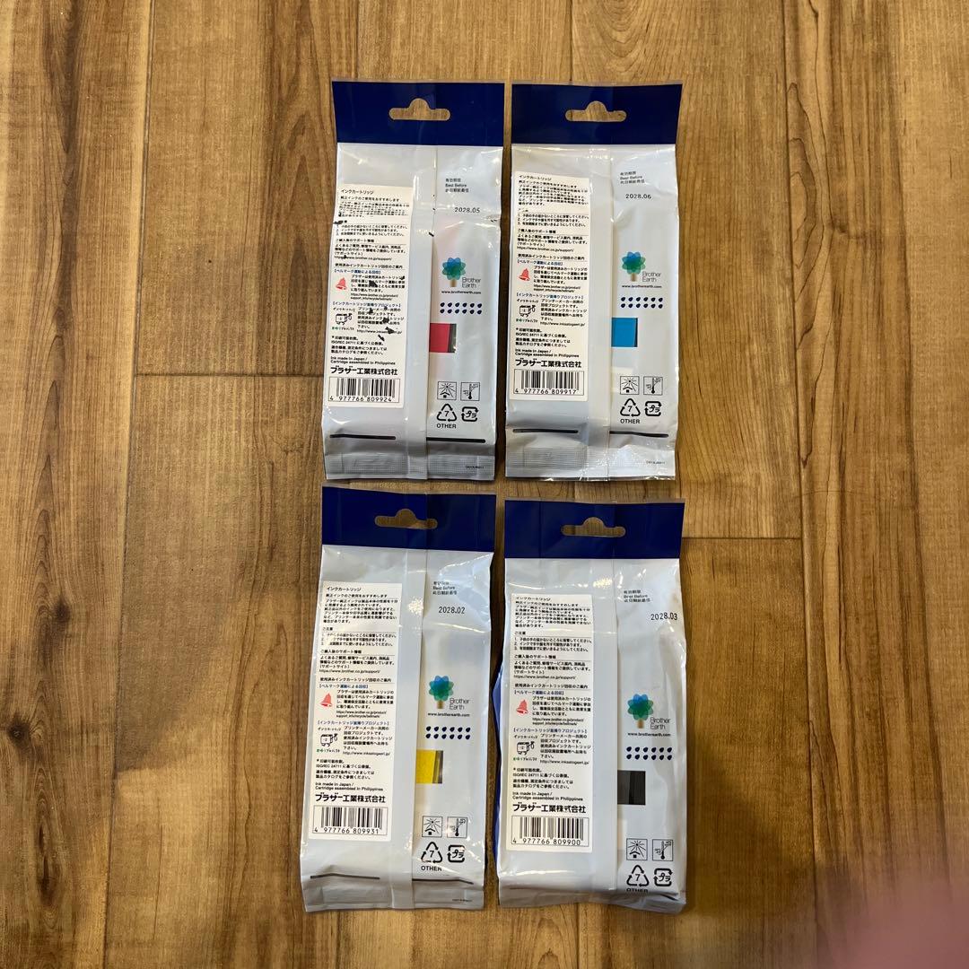 brother LC416 各色単品純正インク 4本セット新品