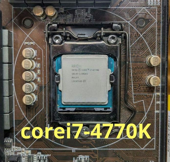i7-4770K　メモリ8G×2　Z87Extreme6　３点セット