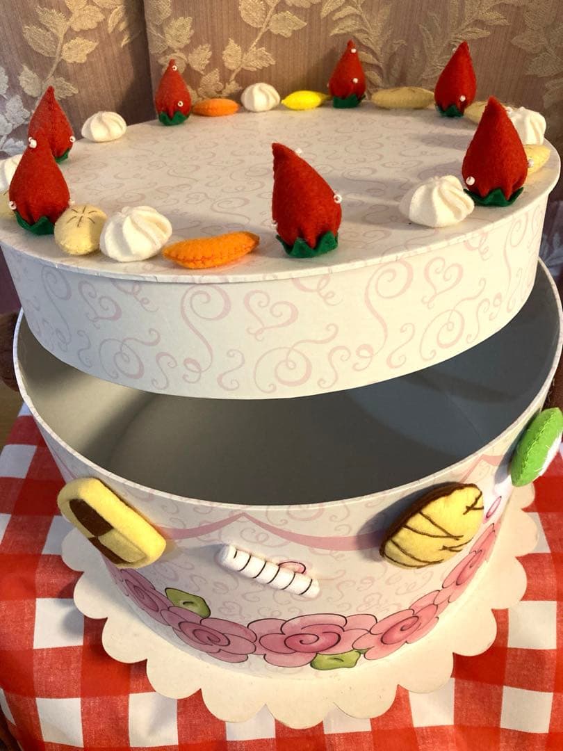 ケーキ帽子箱