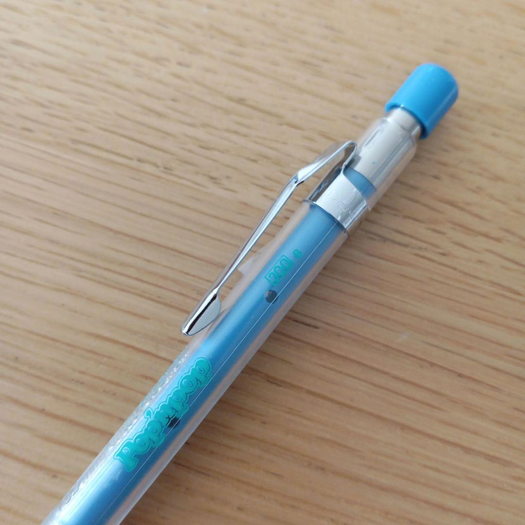 ぺんてる　ポップンポップ　P105　シャープペンシル　0.5mm　ブルー