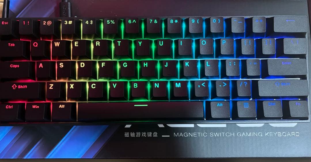 キーボード MCHOSE ACE60 Pro Blue Magnetic Switch
