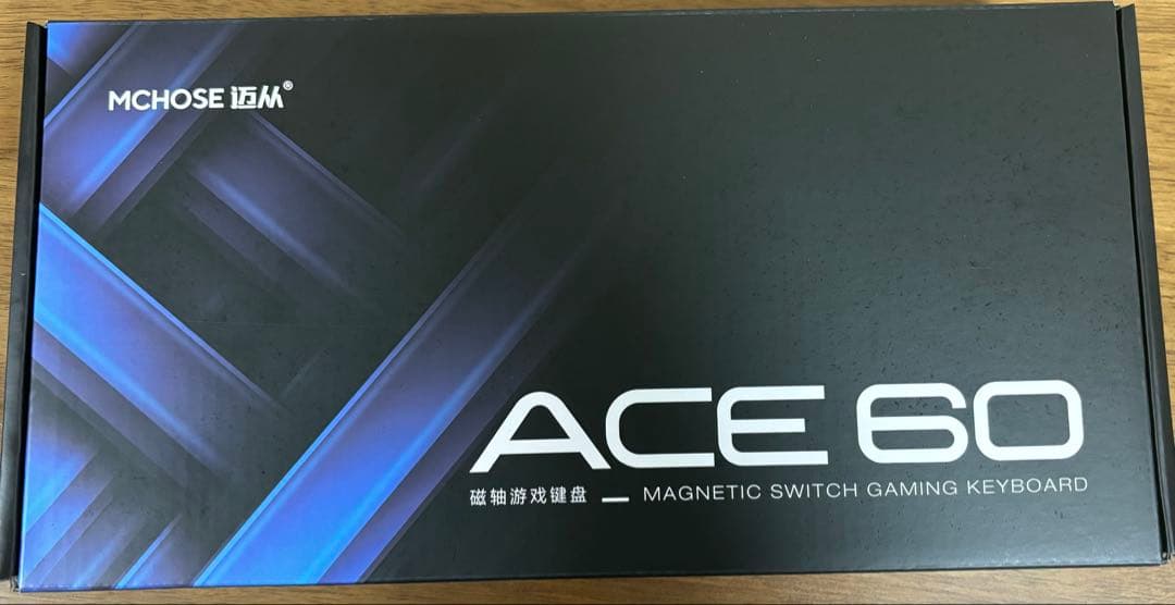 キーボード MCHOSE ACE60 Pro Blue Magnetic Switch