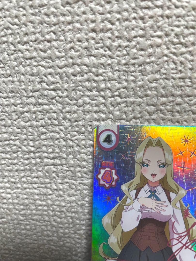 100カノ　美杉美々美　運命の人　美々美　サイン　ピンク箔押し　Reバース