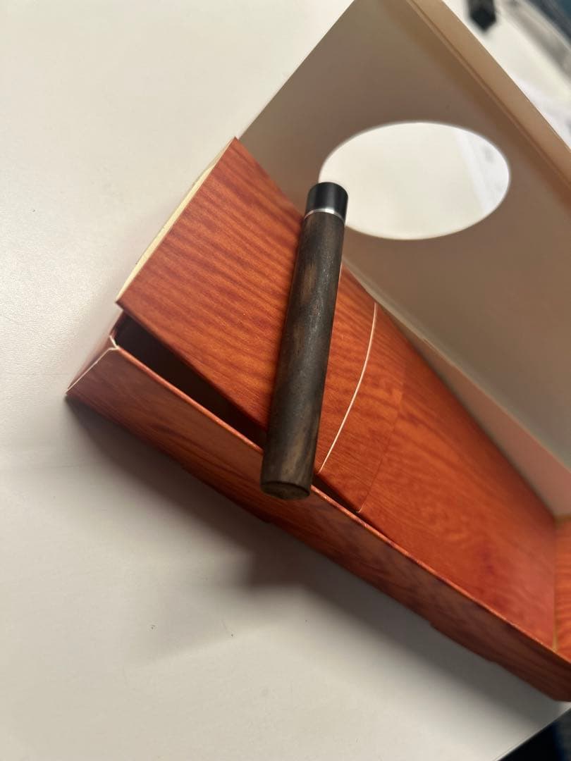 【価格これで固定します！！】 工房楔　黒柿孔雀杢　芯ケース