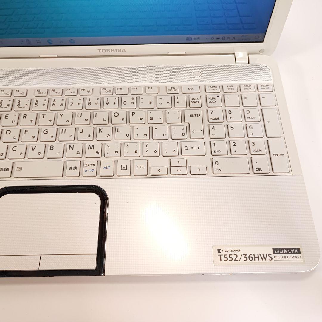 TOSHIBA dynabook T552/36HWS ノートパソコン