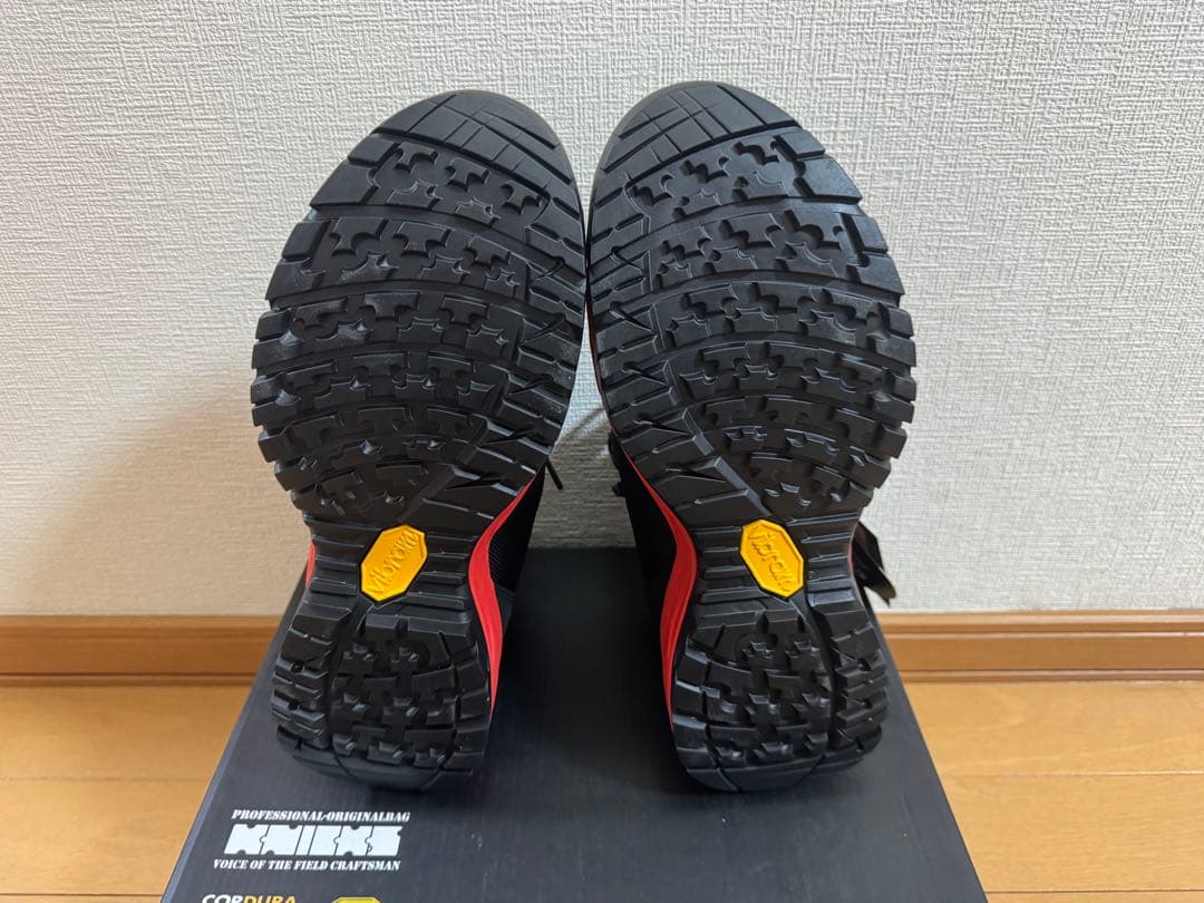 KNICKS ニックス 安全靴CORDURA 26.5 新品未使用　レッド