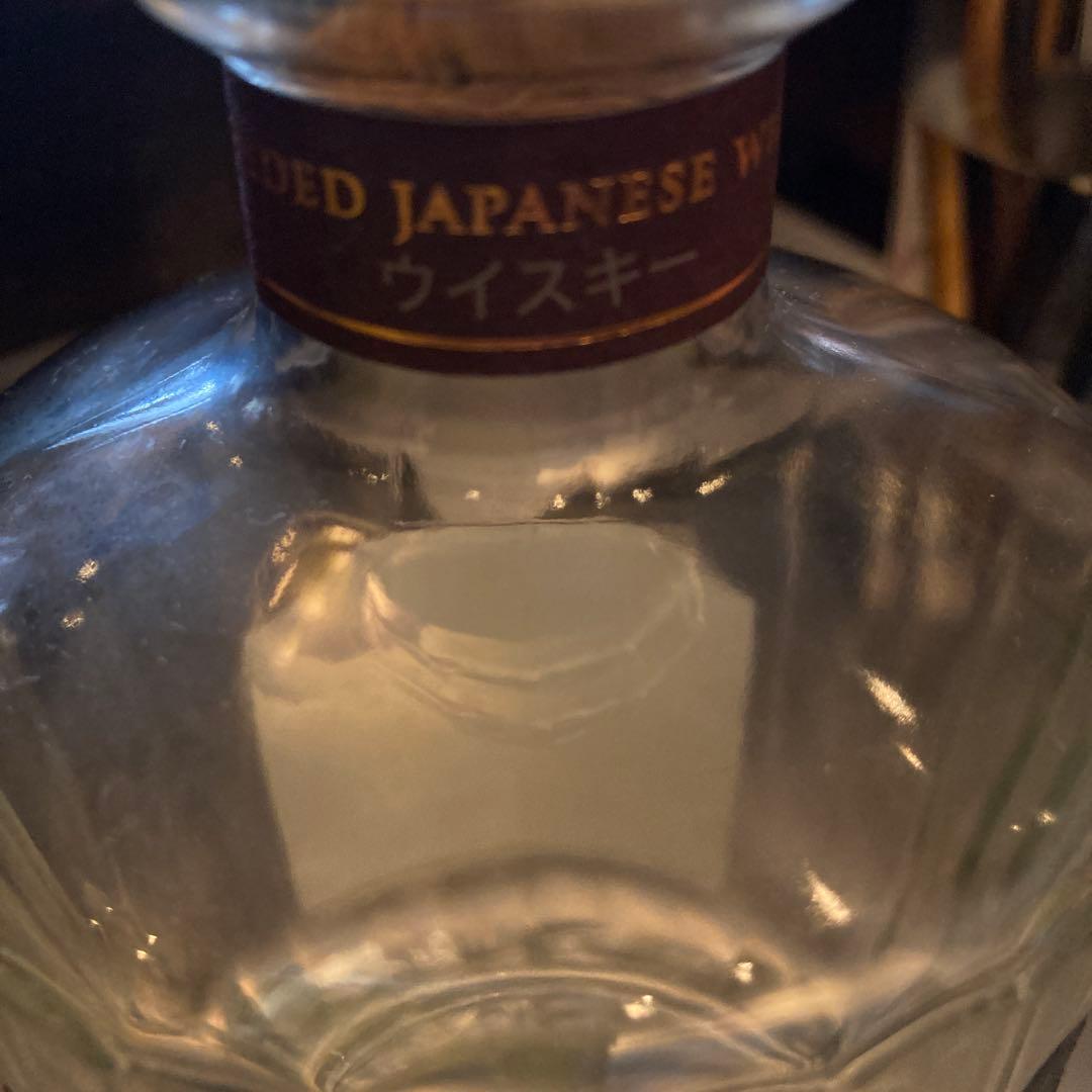 サントリーウィスキー　響21年　空瓶　700ml 化粧箱付き