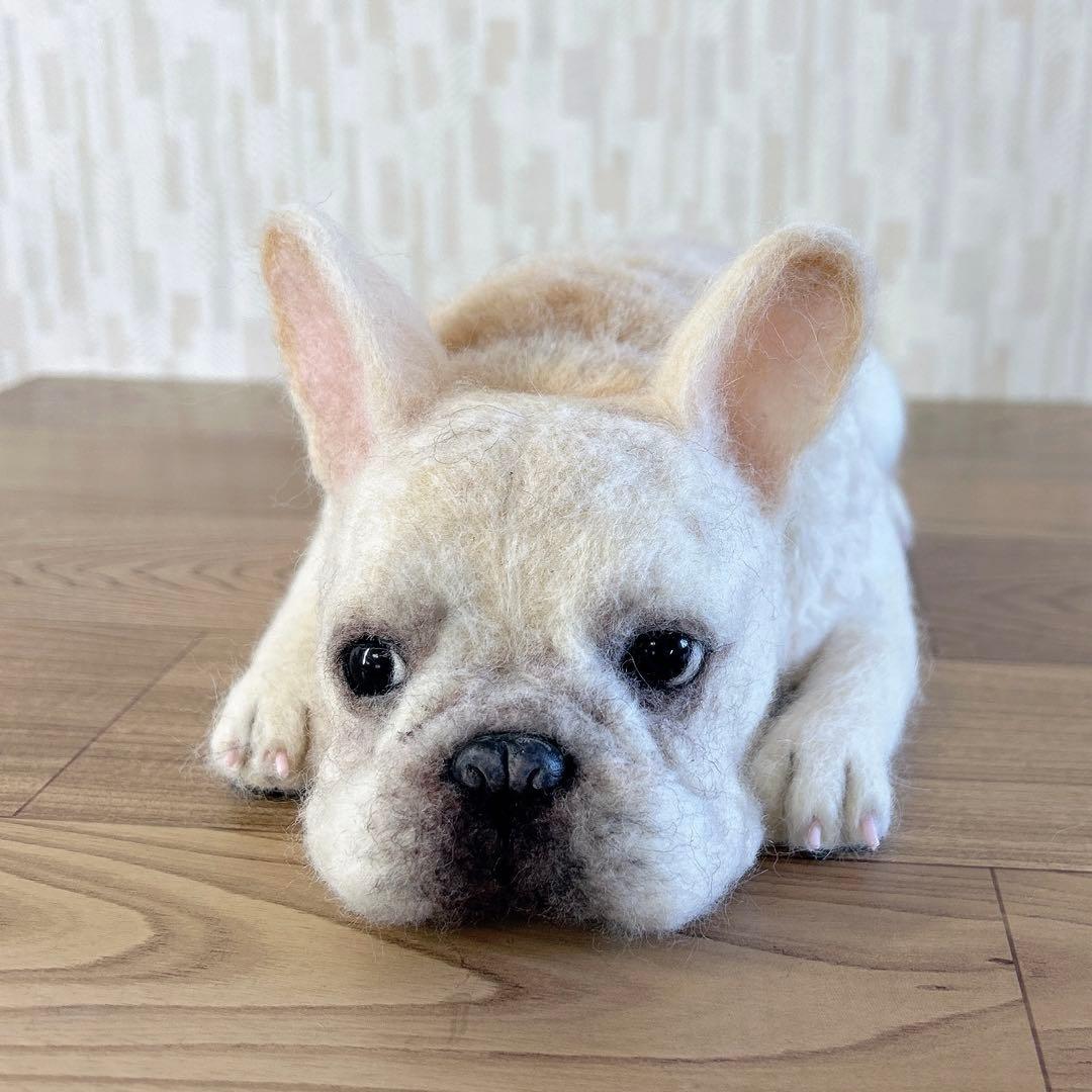 tome3335様　オーダー専用　羊毛フェルト　犬　フレンチブルドッグ　フレブル