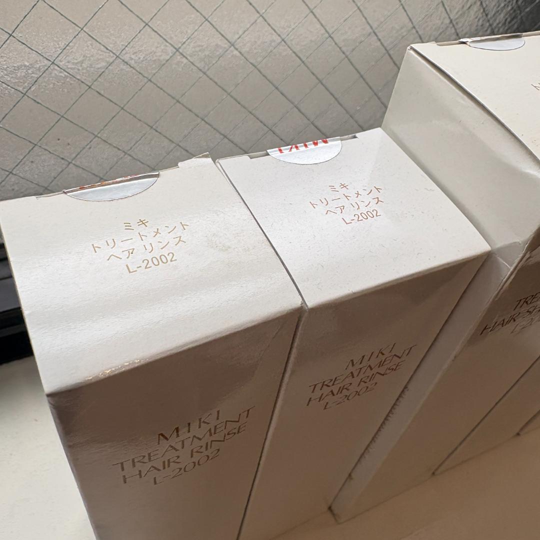 【未使用】ミキ商事 シャンプー リンス 5本セット L-2001 L-2002