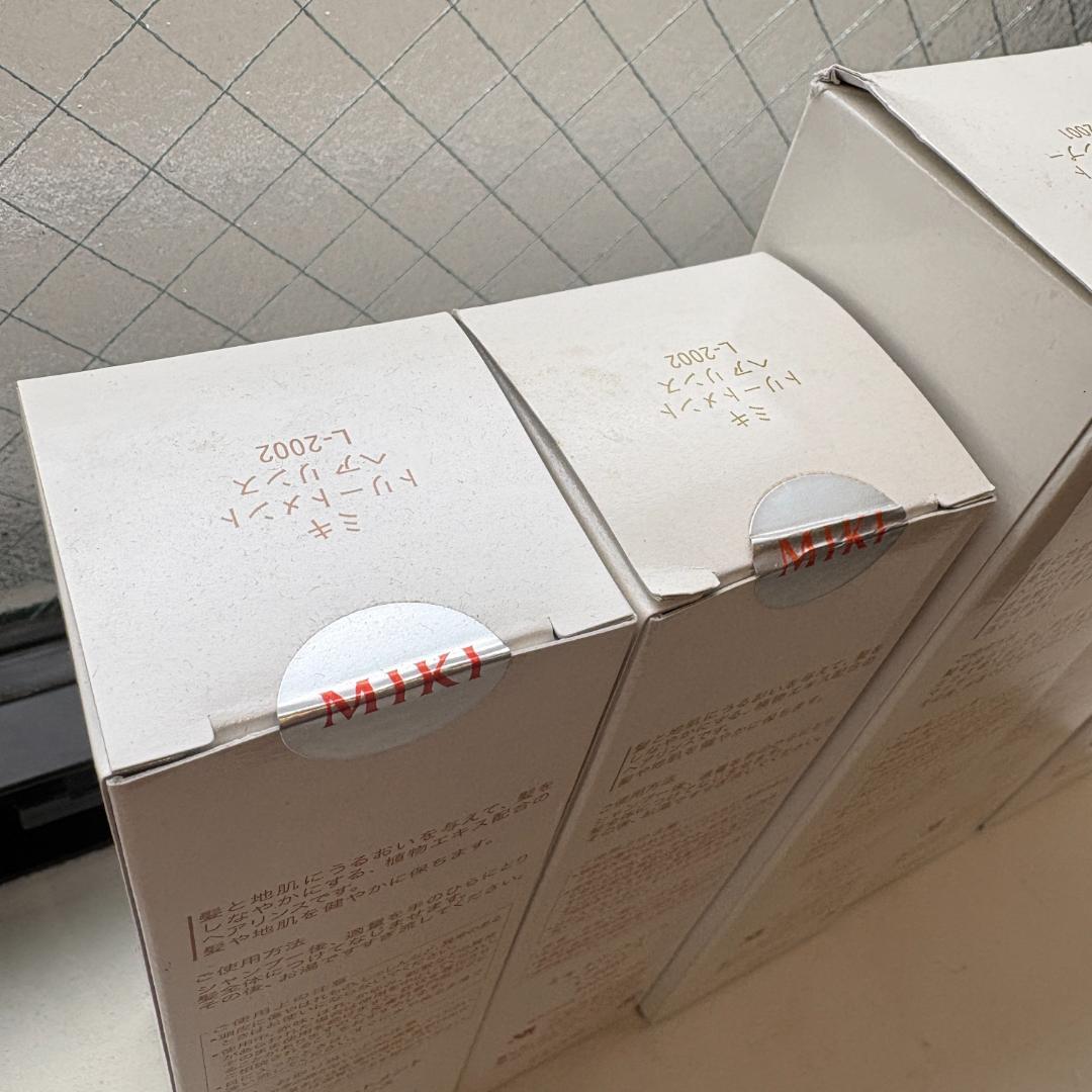 【未使用】ミキ商事 シャンプー リンス 5本セット L-2001 L-2002