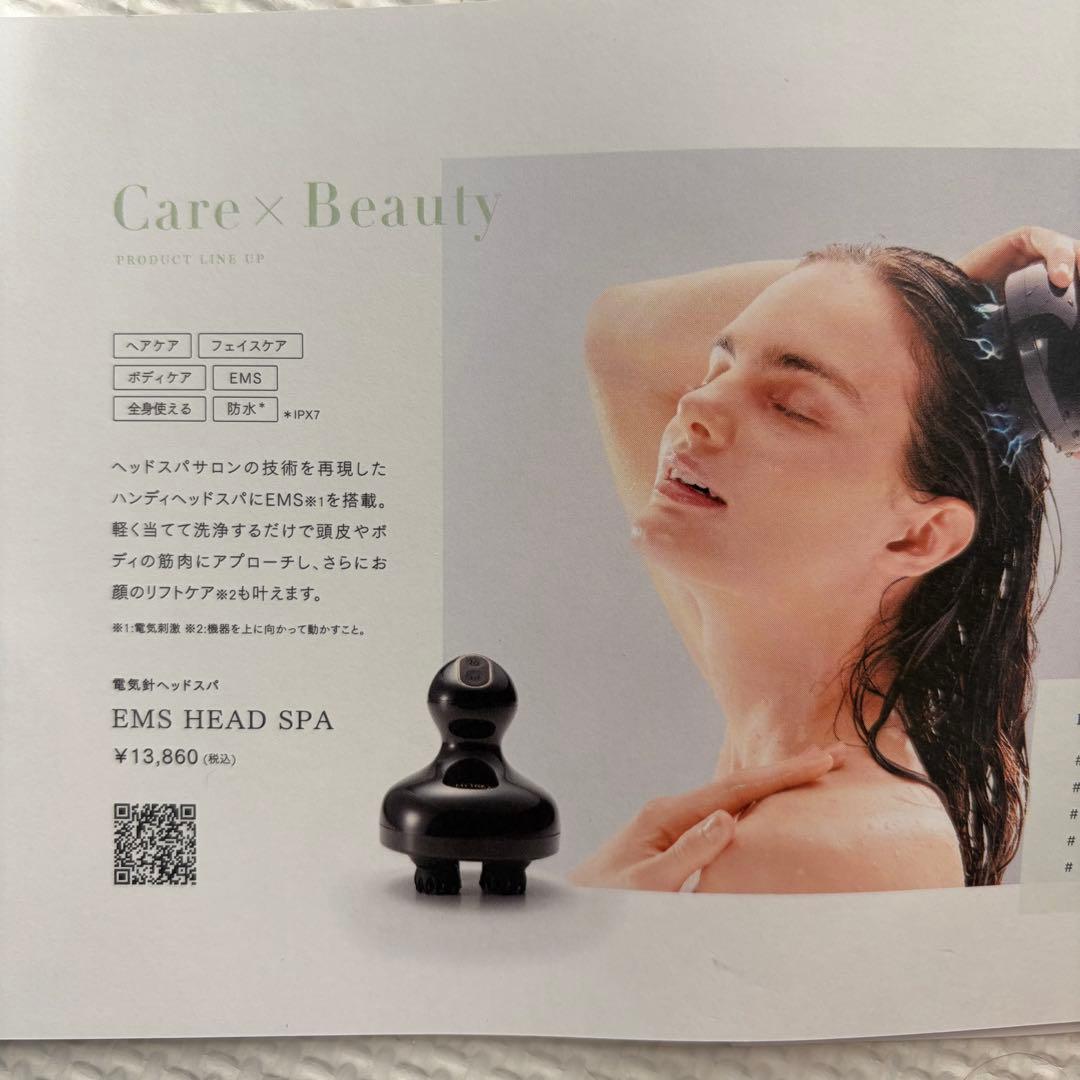 【美品・防水】EMS HEAD SPA（電気針ヘッドスパ）全身ケア可能
