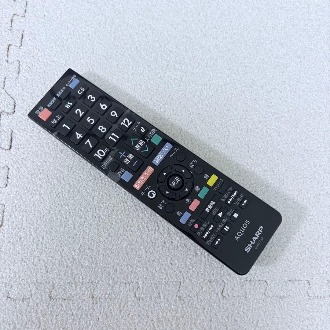 【動作確認OK・清掃済み】SHARPシャープ　AQUOS 液晶テレビ　37型