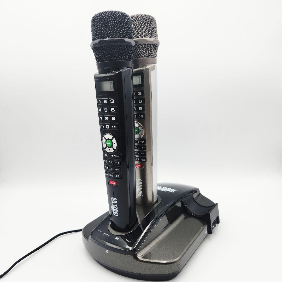 ON STAGE カラオケ オンステージ PK-902W ペアマイク付