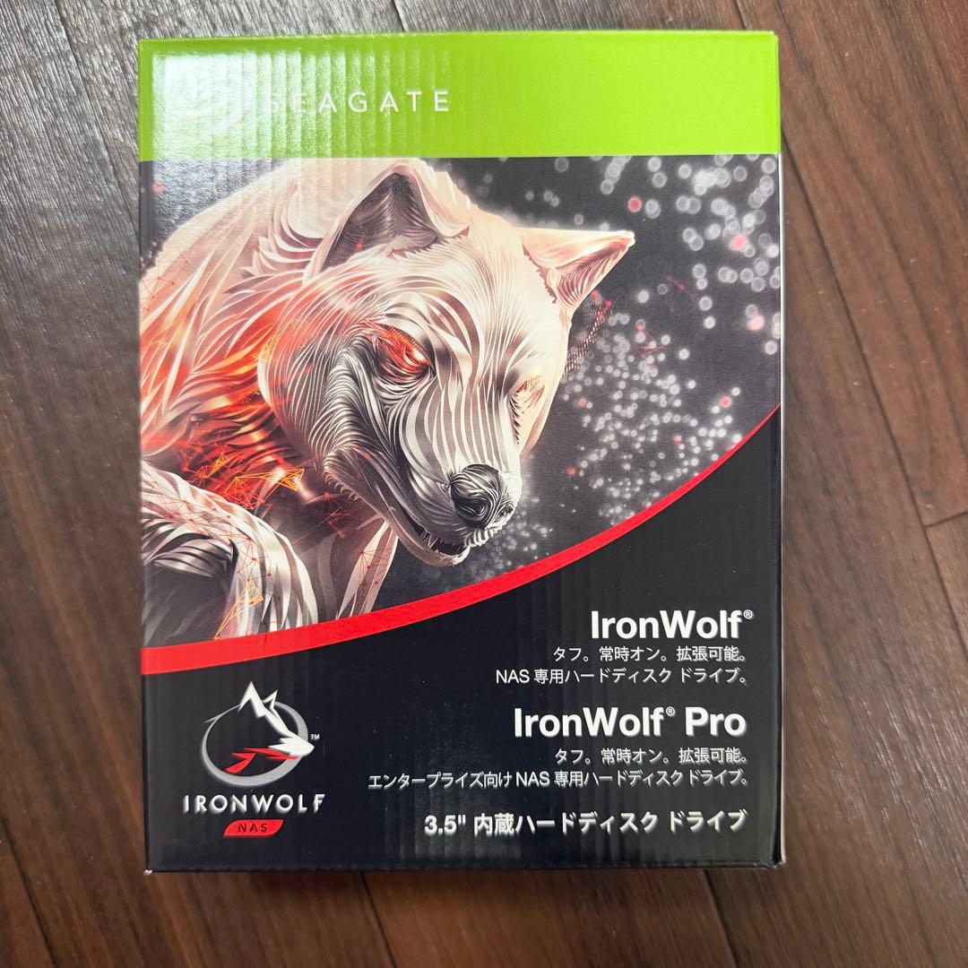 Seagate IronWolf 12TB NAS HDD 約284時間