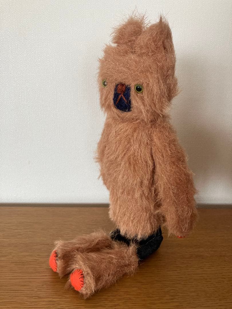 作家さんの茶色いクマのぬいぐるみ　テディベア