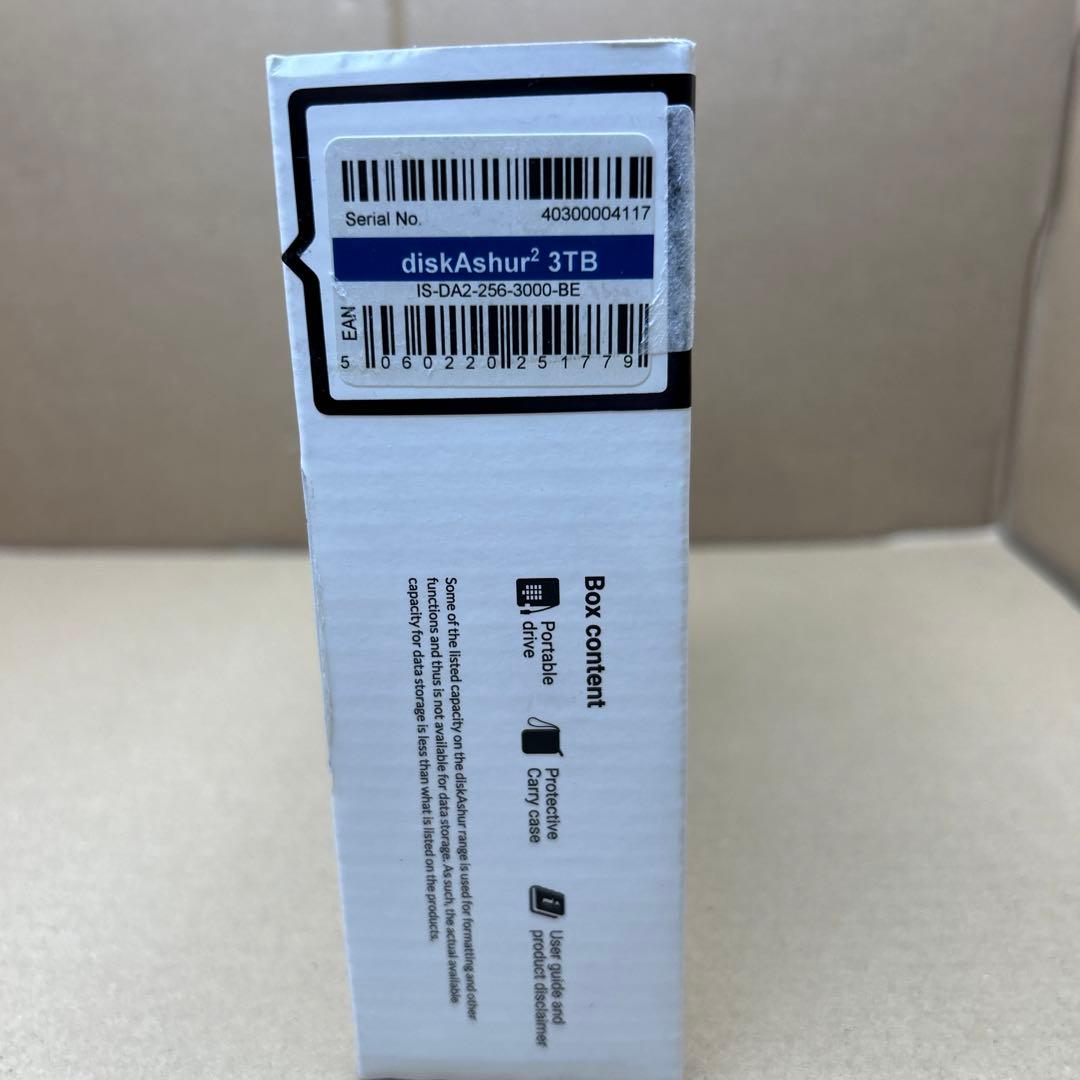 外付けハードディスク・ドライブ iStorage diskAshur2 HDD 3TB