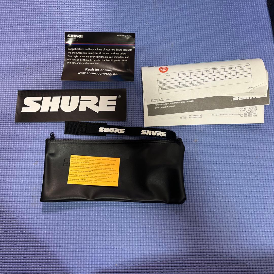 SHURE SM58 ダイナミックマイク 未使用品