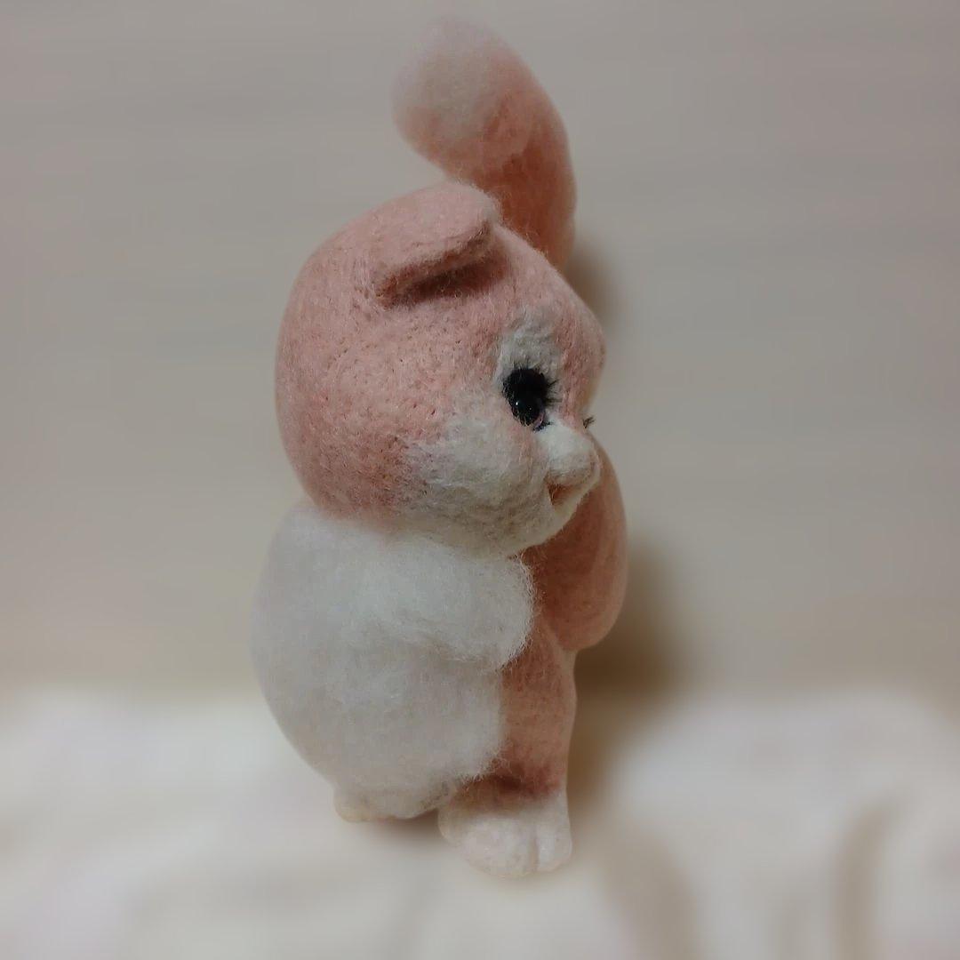 作家様　ピンクのネコちゃん　ぬいぐるみ