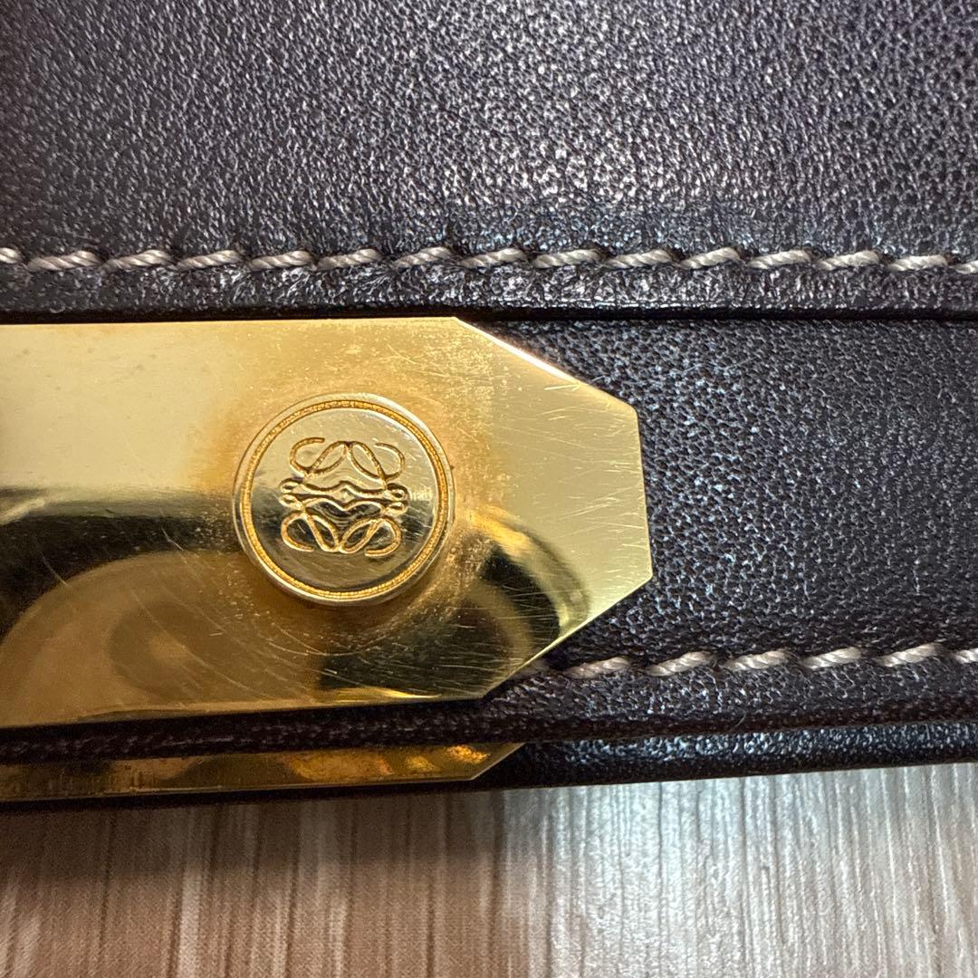 LOEWE ロエベ レザー ドキュメントケース 書類ケース ヴィンテージ