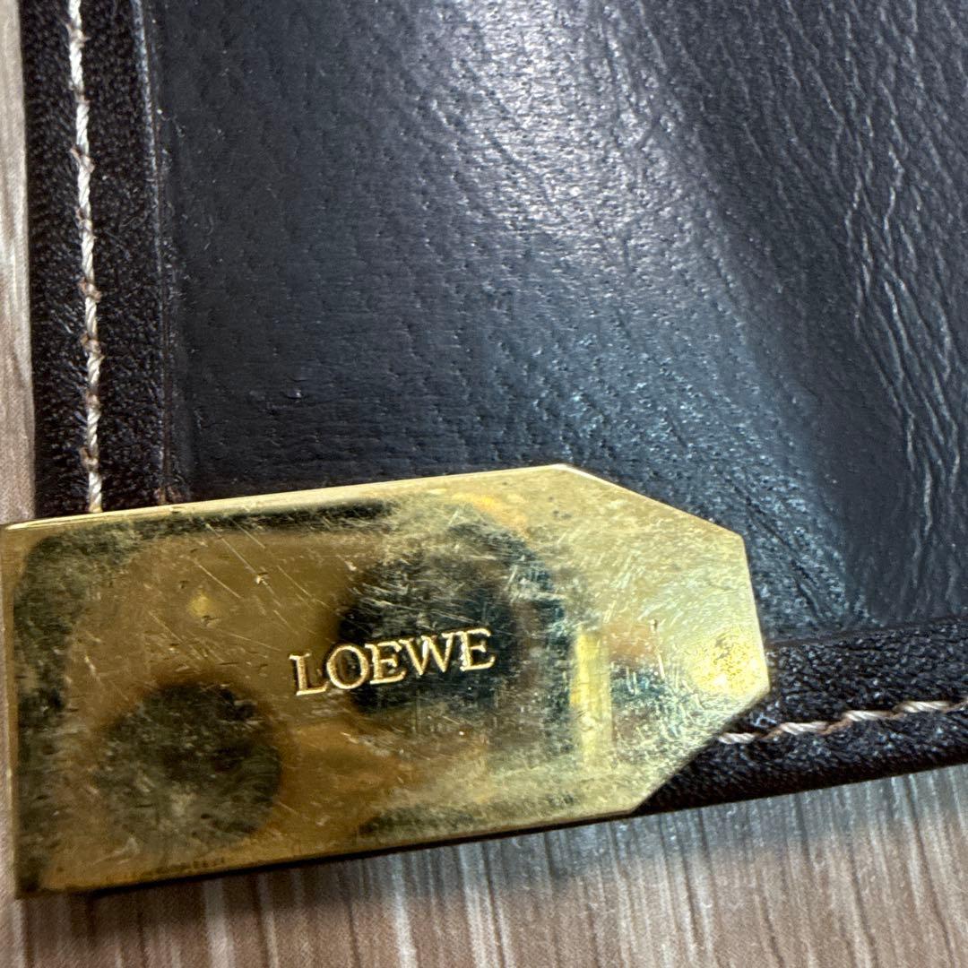 LOEWE ロエベ レザー ドキュメントケース 書類ケース ヴィンテージ
