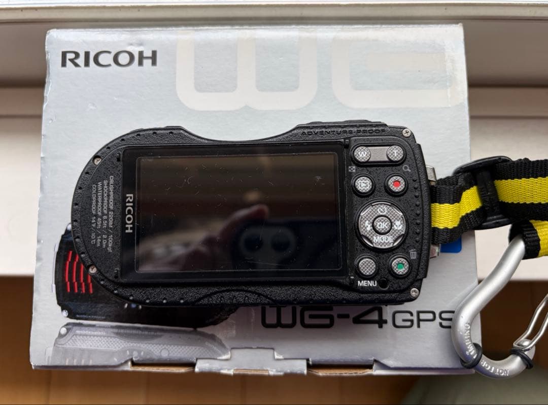 RICOH WG-4 GPS コンパクトデジタルカメラ　付属品あり