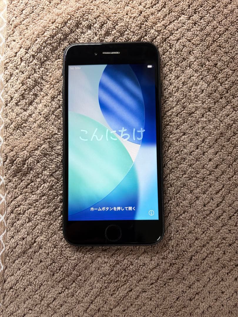 iPhone SE (第3世代) ブラック 本体　カバー付き