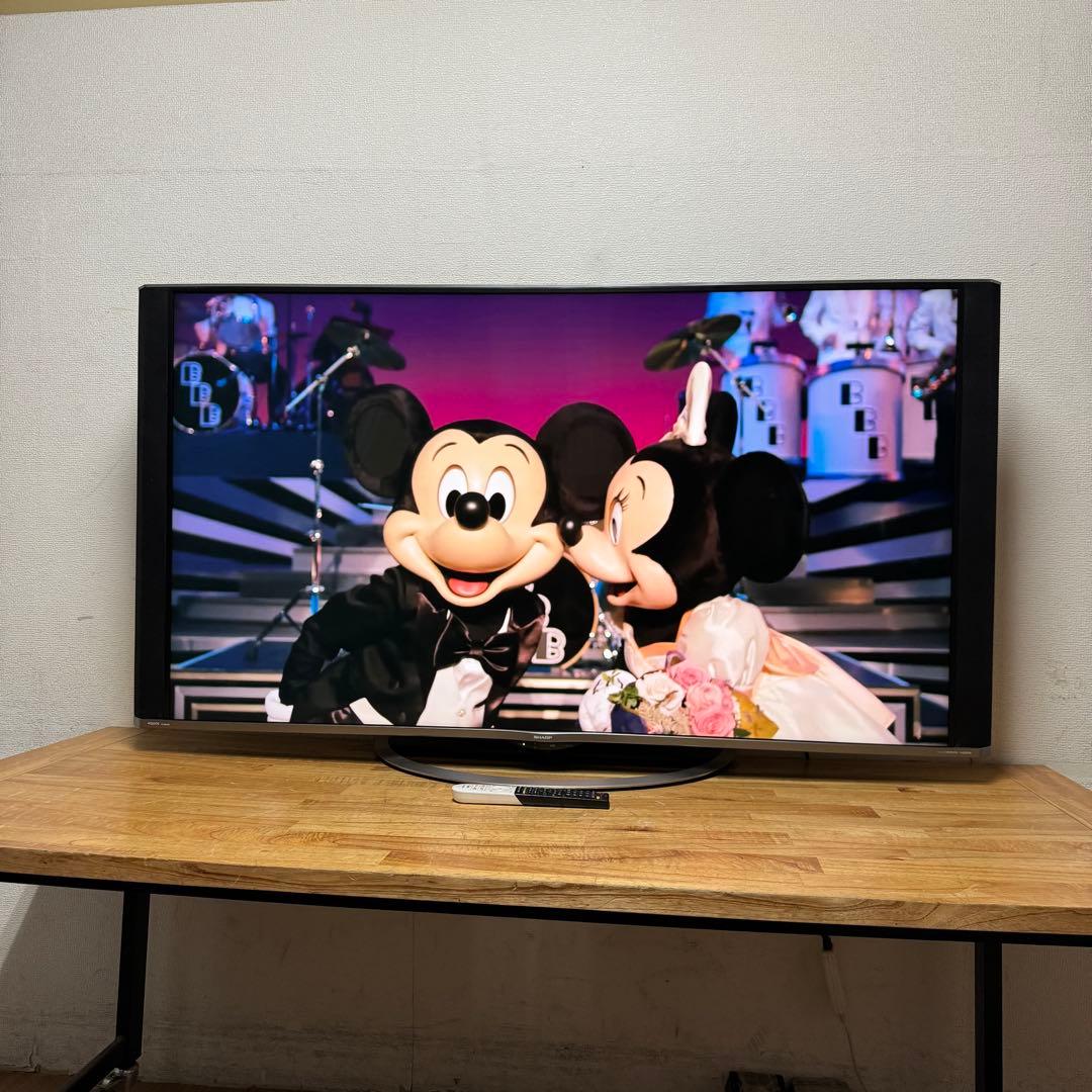 シャープ 60V型 4K 液晶テレビ AQUOS LC-60UH5 動画アプリ○