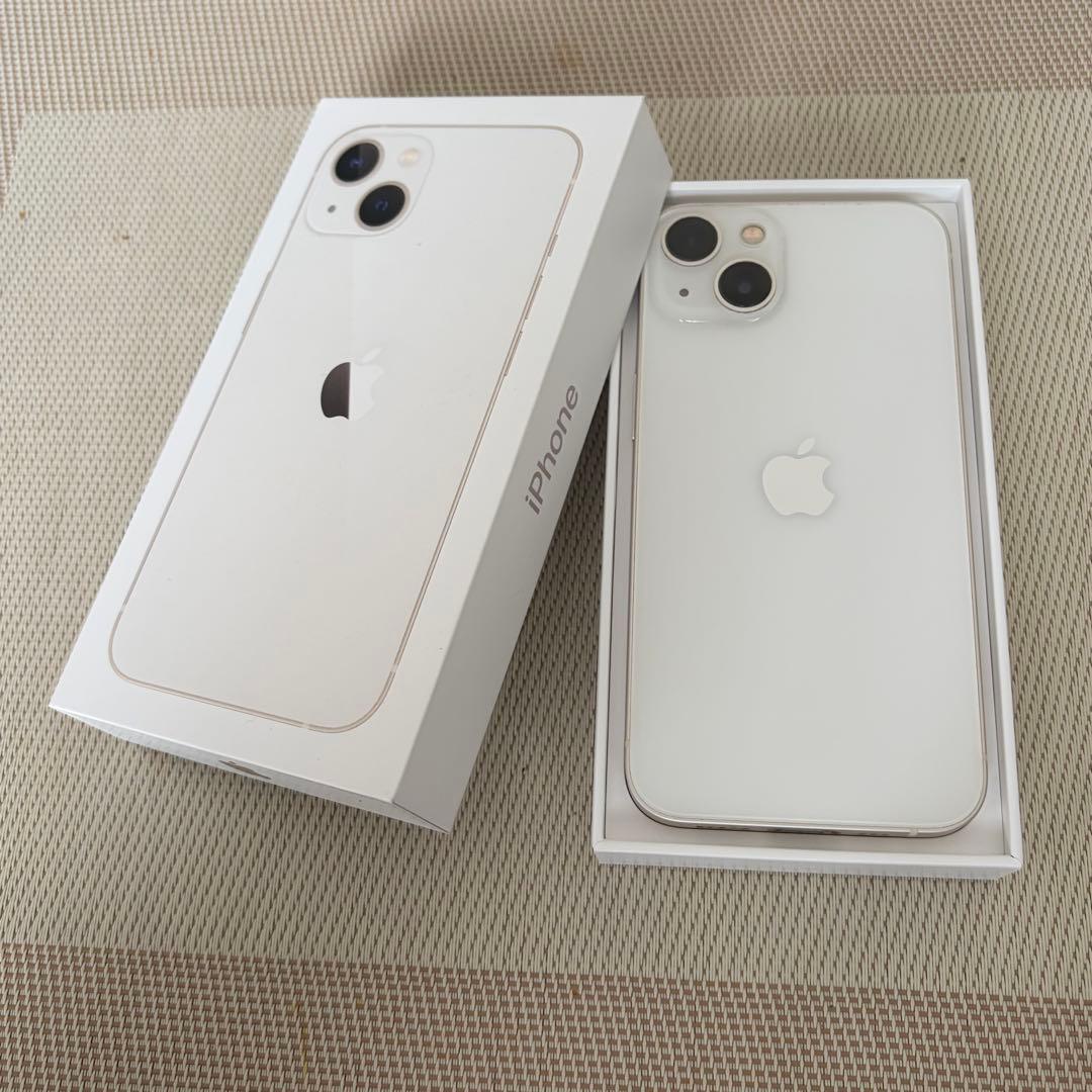 iphone13 スターライト（ホワイト）　中古美品