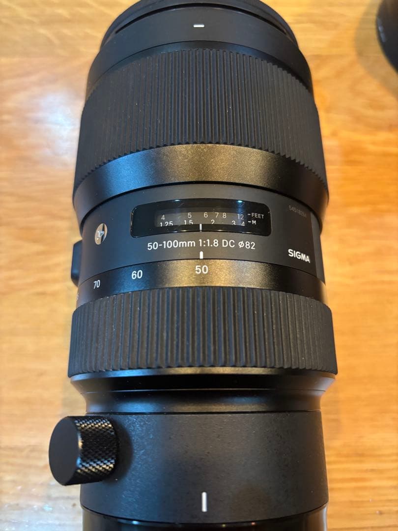 Sigma 50-100 F1.8 DC HSM ART シグマ　Fマウント
