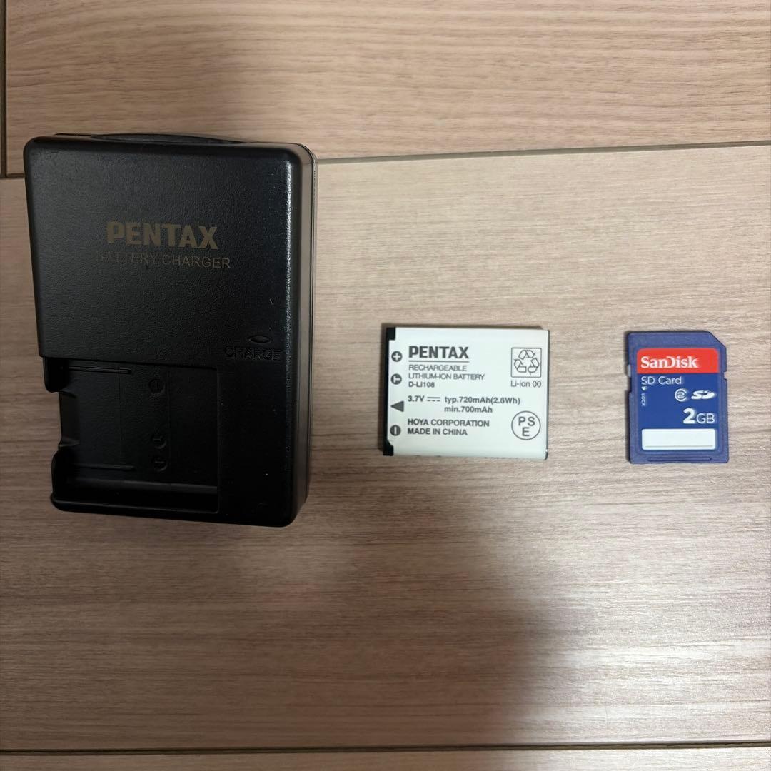 PENTAX Optio RS1500 ホワイト 付属品すべてあり