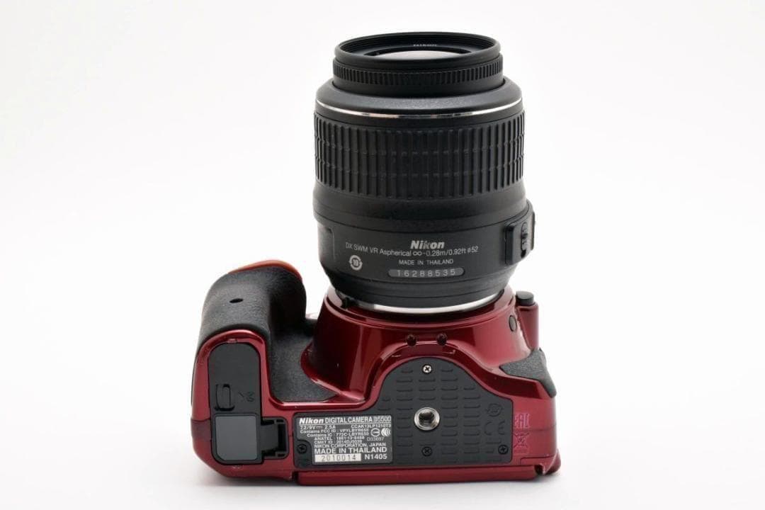 【箱付き】 Nikon ニコン D5500 レッド デジタル一眼カメラ