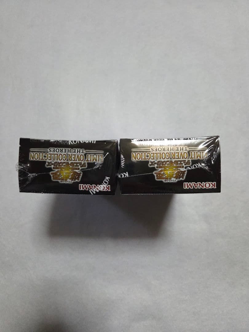 遊戯王 リミットオーバーコレクション 2BOX シュリンク付き カップ麺付き