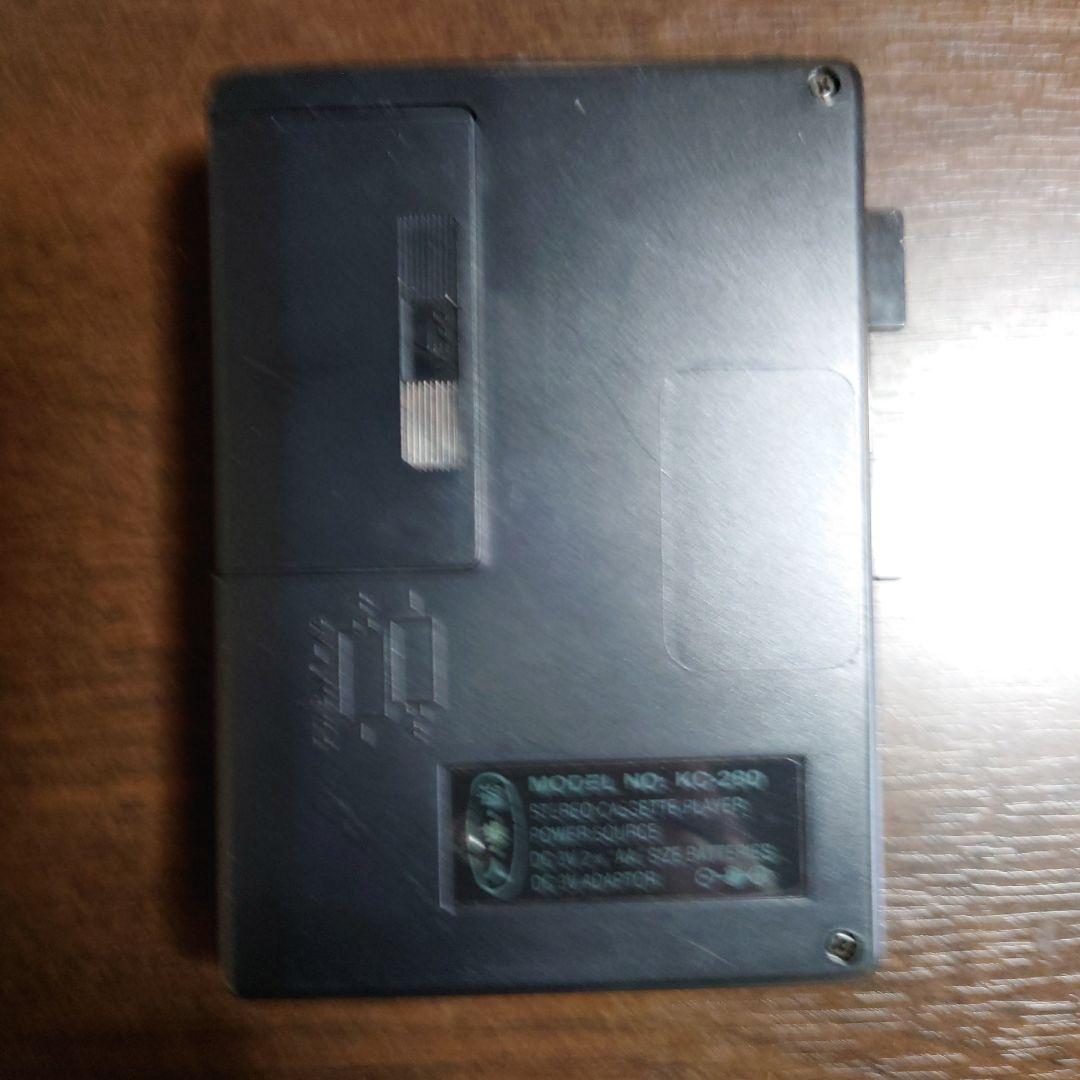 BASS BOOSTER カセットプレーヤー KX-202